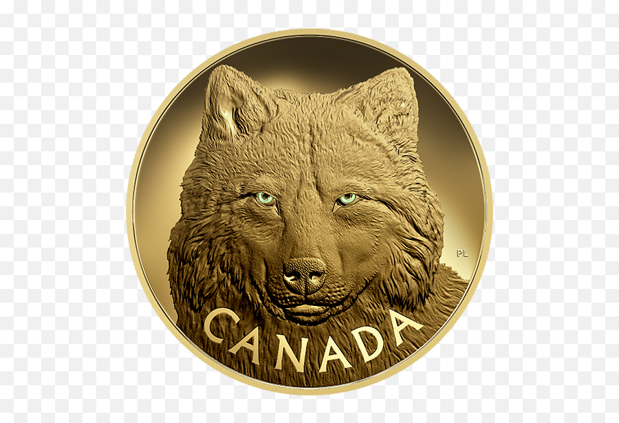 Pure Gold One - Gold Wolf Coin Png,Wolf Eyes Png