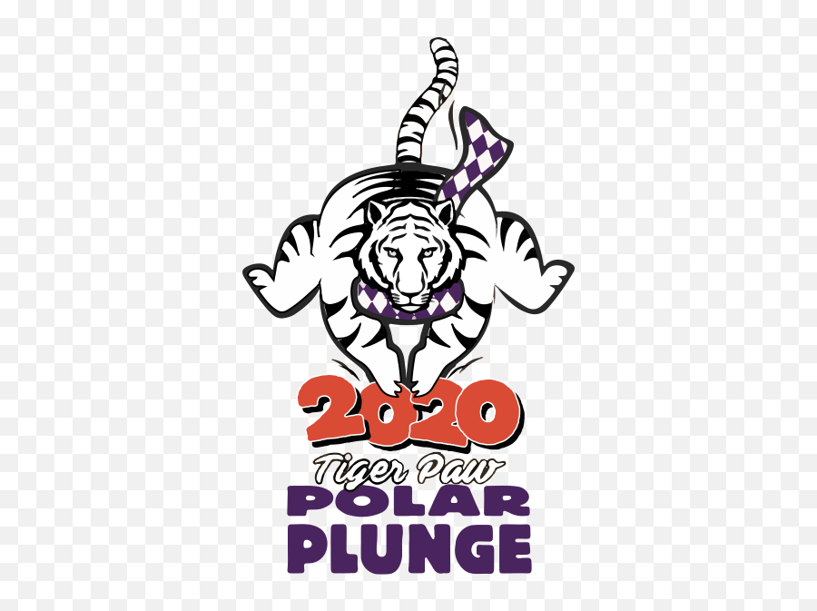 2020 Tiger Paw Polar Plunge - Polar Plunge 2019 South Carolina Png,Tiger Paw Png