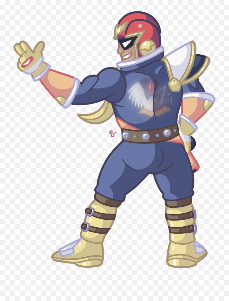 Cartoon Png Image With No Background - Anime Png Captain Falcon,Captain Falcon Transparent
