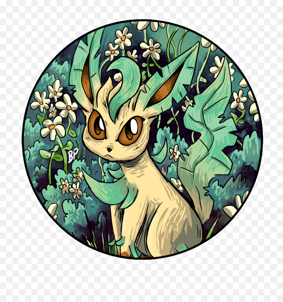 Download Leafeon - Mythical Creature Png,Leafeon Png