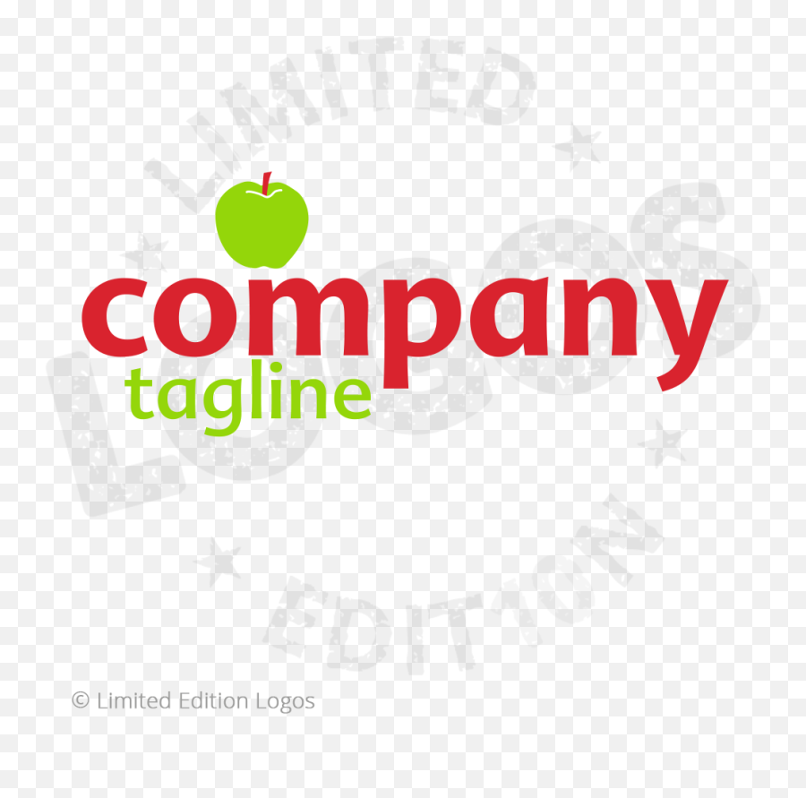 Green Apple Logo - Graphic Design Png,Apple Logos