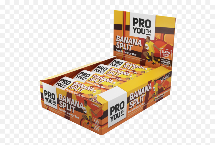 Banana Split Multipack - 12 X 60g Confectionery Png,Banana Split Png