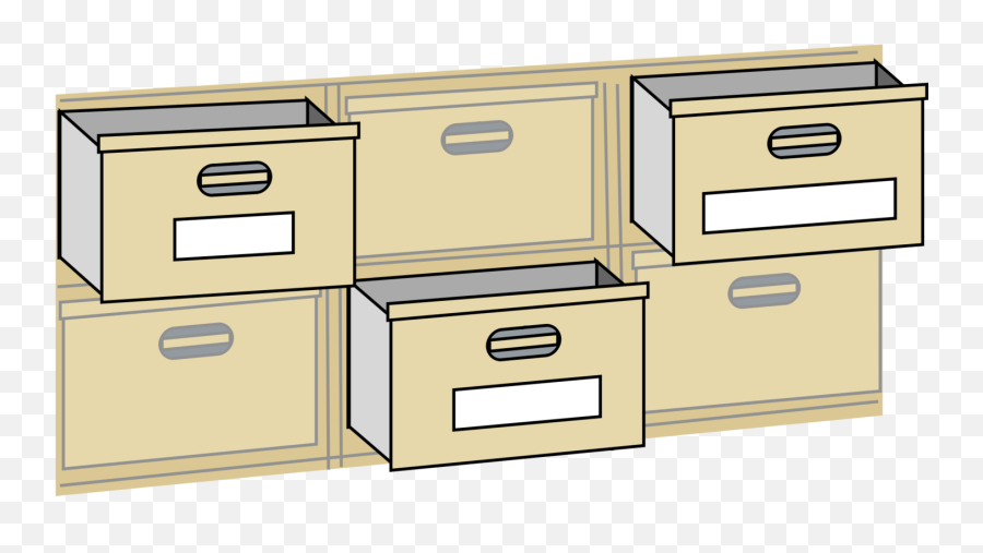 Angle Drawer Filing Cabinet Png Clipart - Filing Cabinet Clipart,Cabinet Png