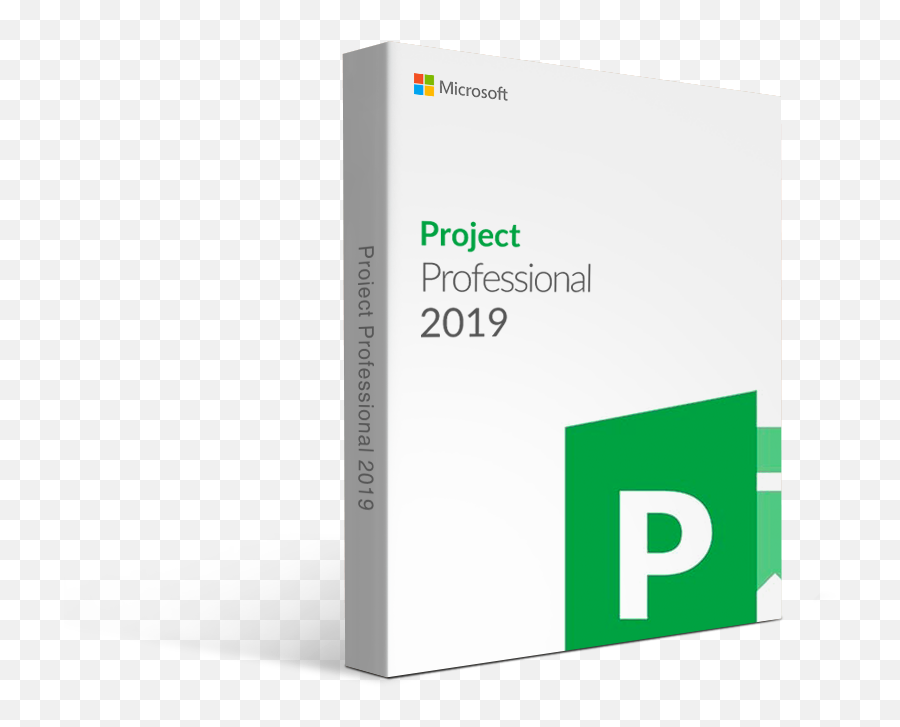 Microsoft Project 2019 Professional - Vertical Png,Microsoft Project Logo