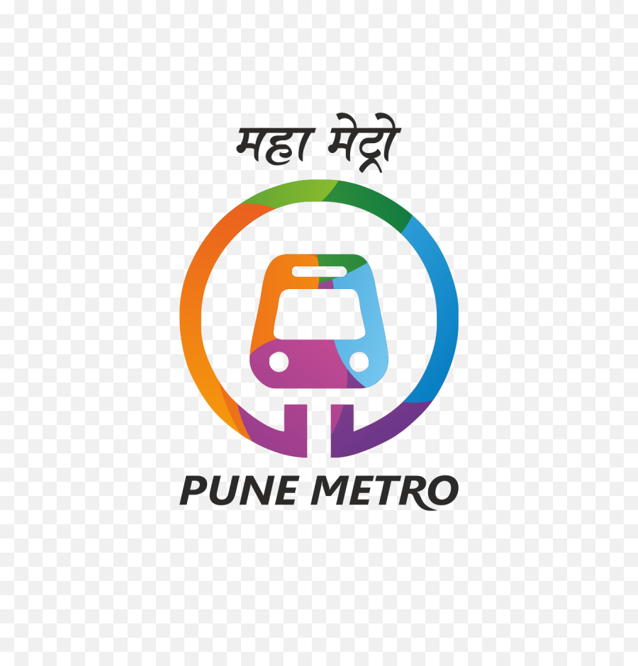 Metro Rails - Pune Metro Rail Logo Png,Png Pune