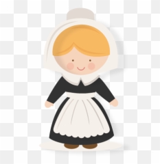 Pilgrim Clipart Png - Clipart Girl Pilgrim,Pilgrim Png
