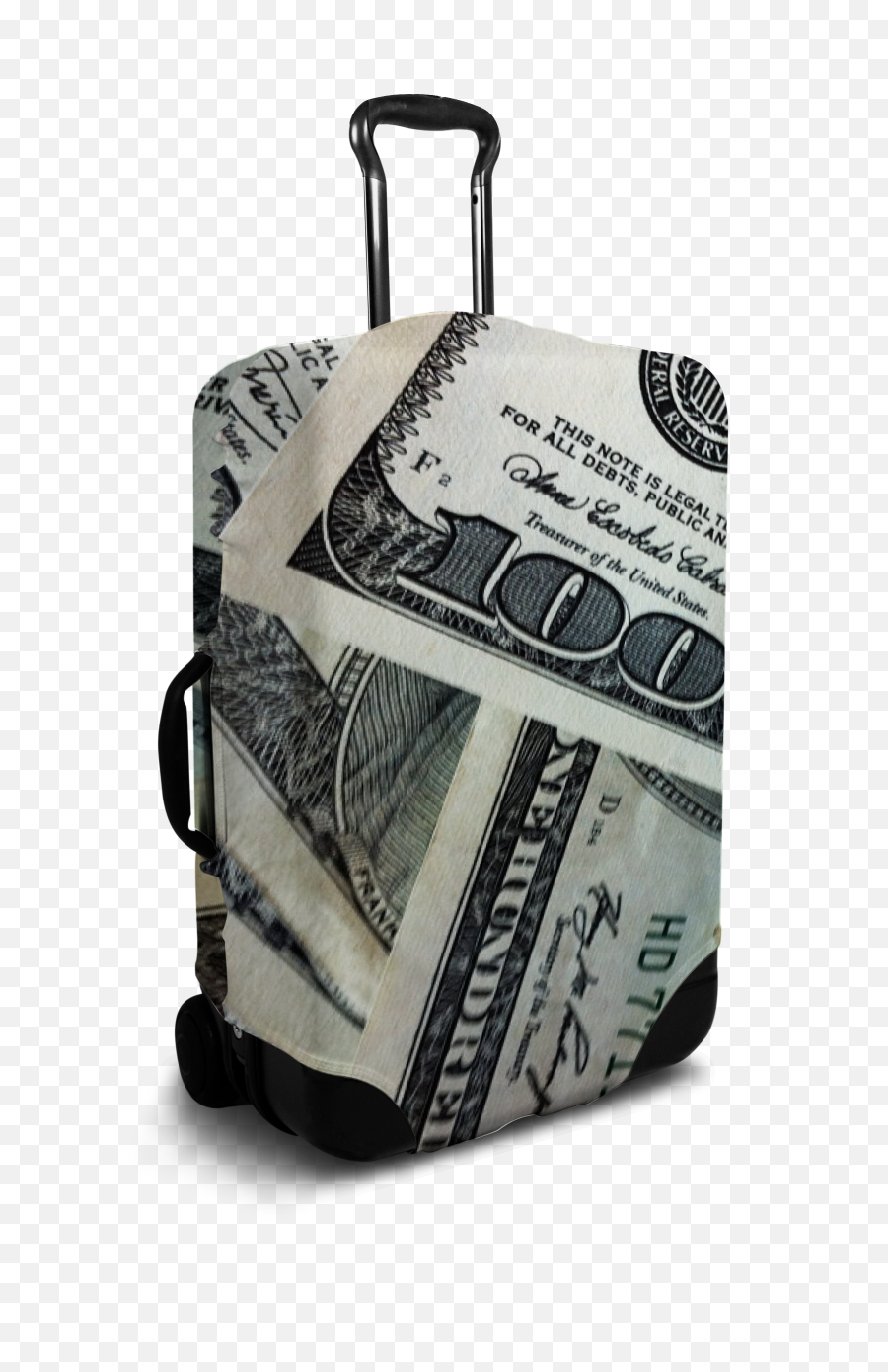 Download Luggage Coversuitcase Cover - 100 Us Dollar Full 100 Dollar Bill Png,Dollar Png