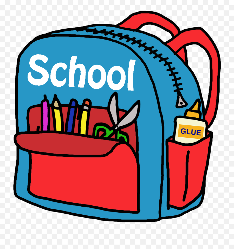 School Backpack Icon - School Backpack Icon Png,Backpack Icon Png