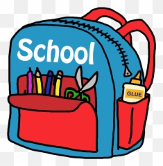 School Backpack Icon - png