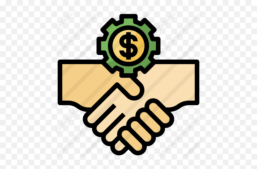 Hand Shake - Free Business Icons Sharing Png,Handshake Clipart Png