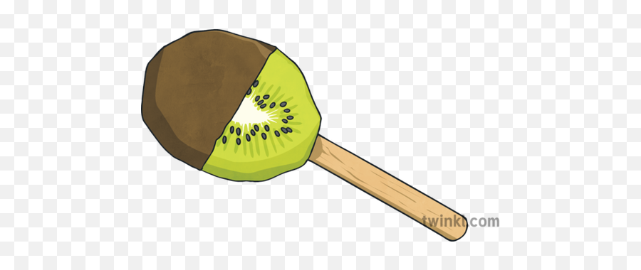 Chocolate Kiwi Fruit Pop Illustration - Fruit Png,Fruits Icon Pop Quiz