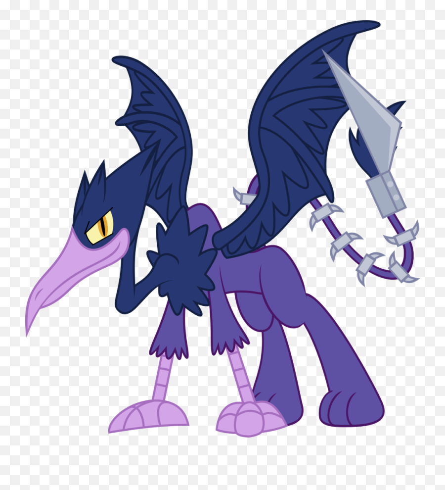 Griffon Griffonized Metroid Ridley - Metroid Mlp Png,Ridley Png