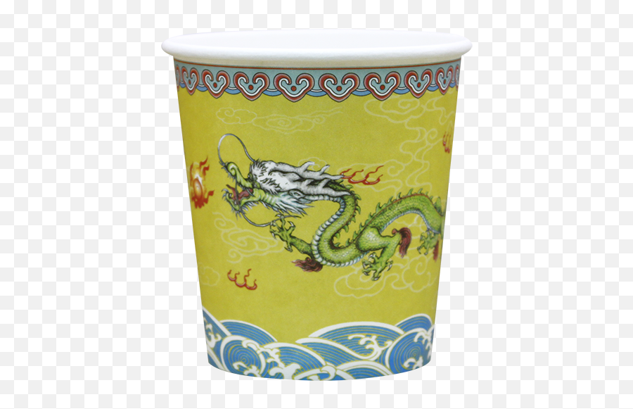 U0027golden Dragonu0027 Paper Cups - Coffee Cup Png,Chinese Dragon Transparent