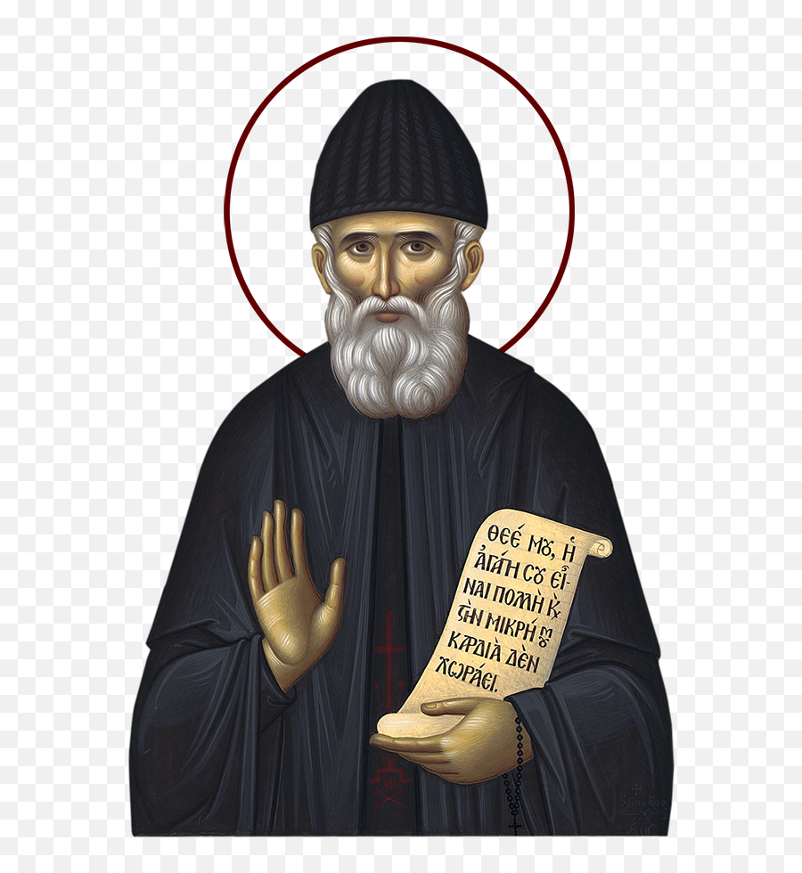 Saint Paisios The Athonite - Greek Orthodox Patriarchate Of Paisios The Athonite Icon Png,Dormition Icon
