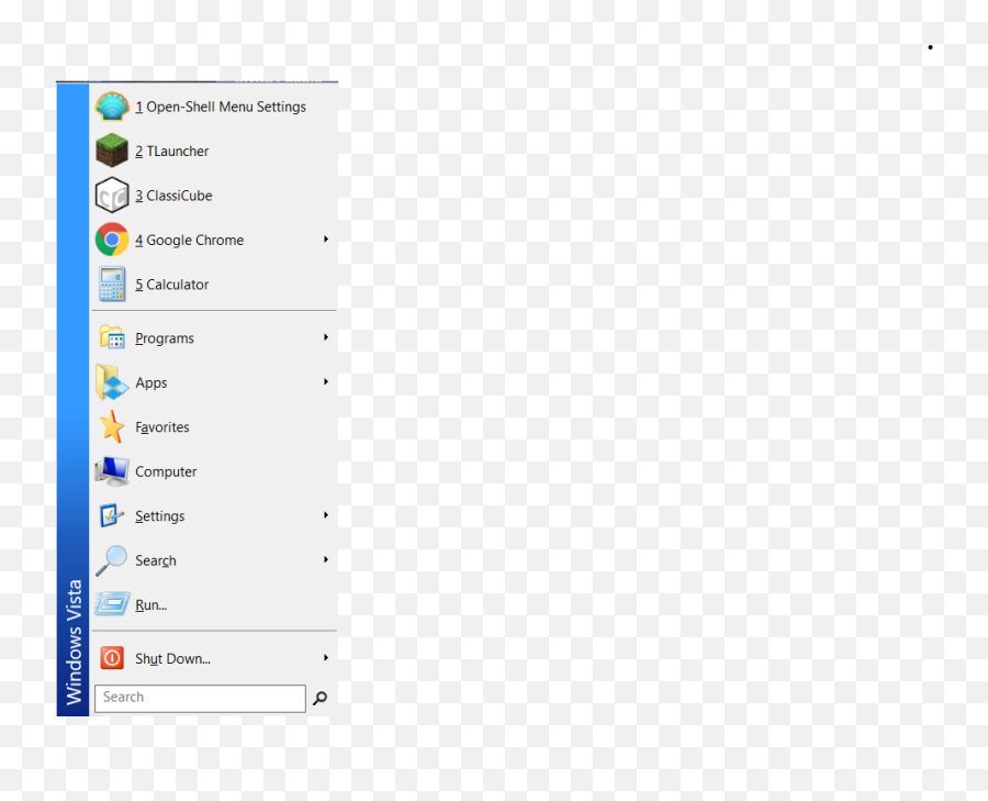 Open - Shellmenu Githubmemory Vertical Png,Vista Taskbar Icon