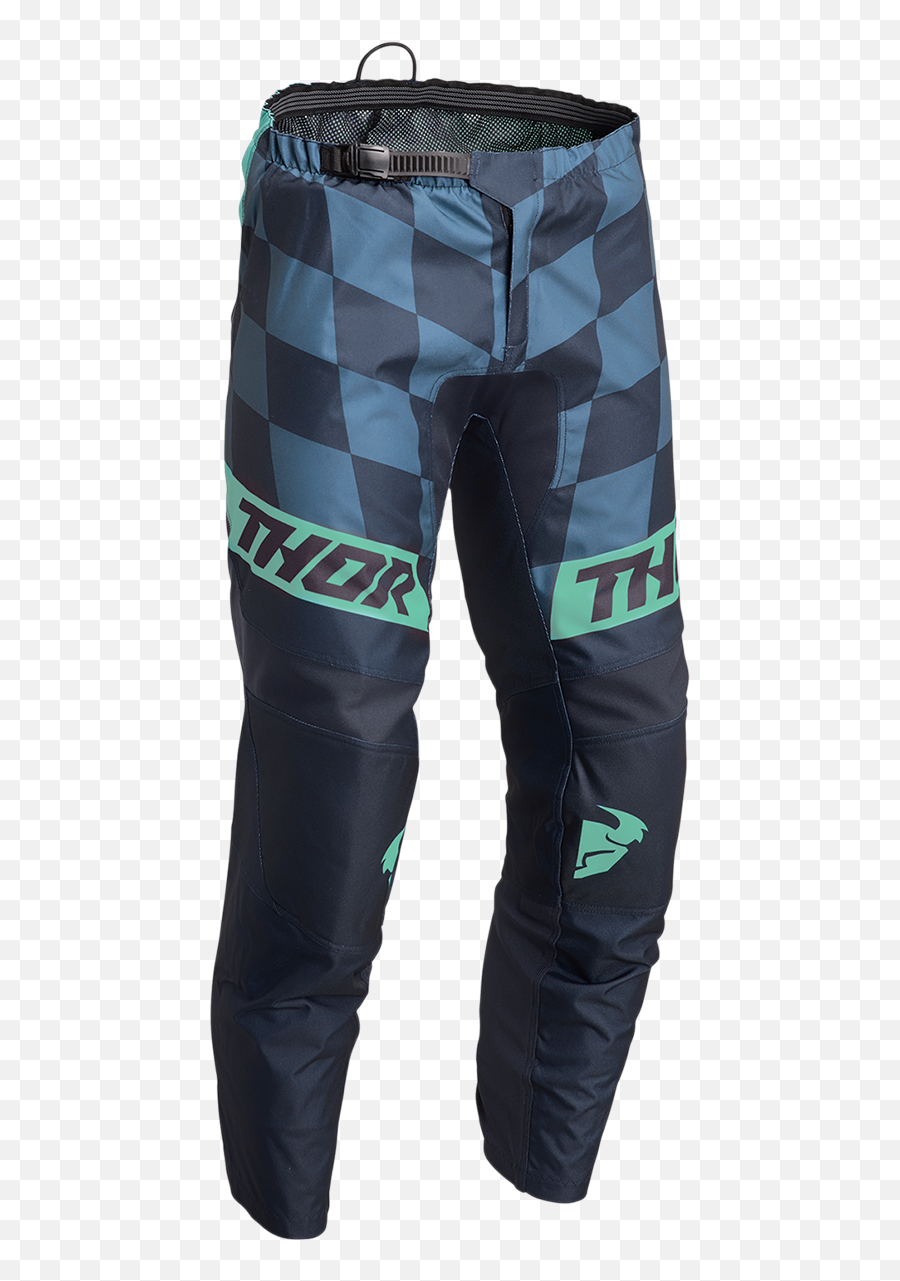 Pants Moto Hero - Traje Motocross Azul Turquesa Png,Icon Moto Jeans