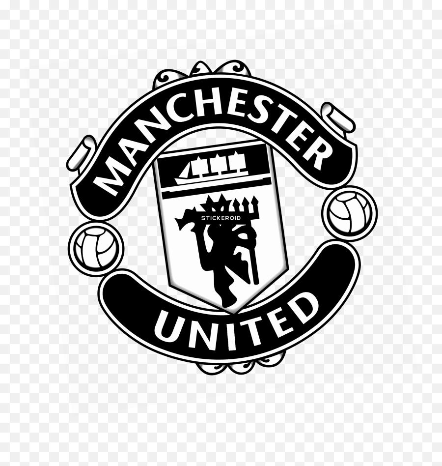 United Drawing Logo Manchester Picture - Manchester United Images Hd Png,Man United Logo