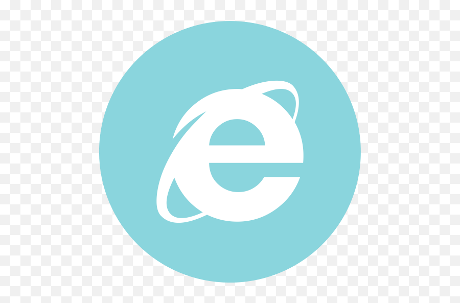 Media Online Social Internet Explorer Icon - Internet Explorer Windows Icon Png,Internet Explorer Icon