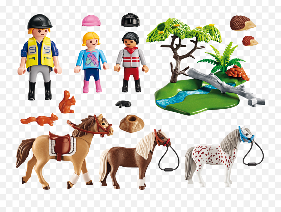 Country Horseback Ride - 5685 Playmobil Horse Riding Png,Horse Riding Icon