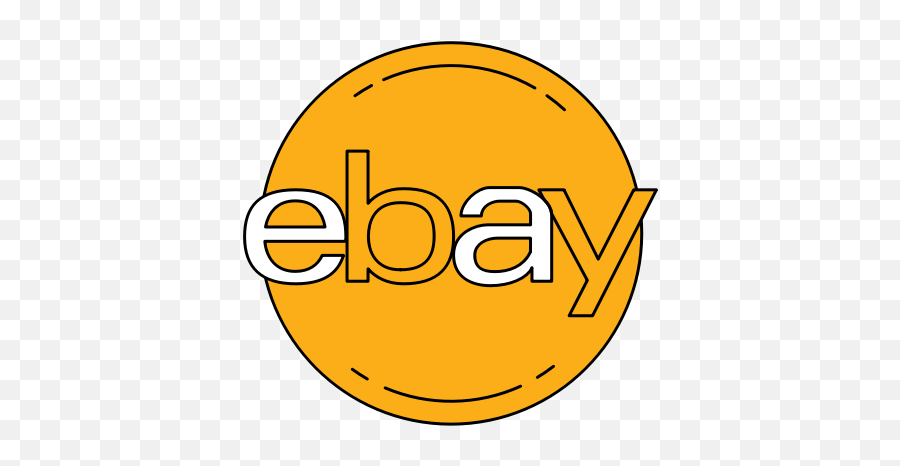 Cart Ebay Ecommerce Logo Orange - Smiley Png,Ebay Logos