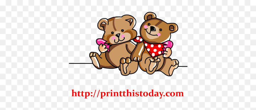 Free Love Teddy Bear Clip Art - Teddy Bear Png,Teddy Bear Clipart Png