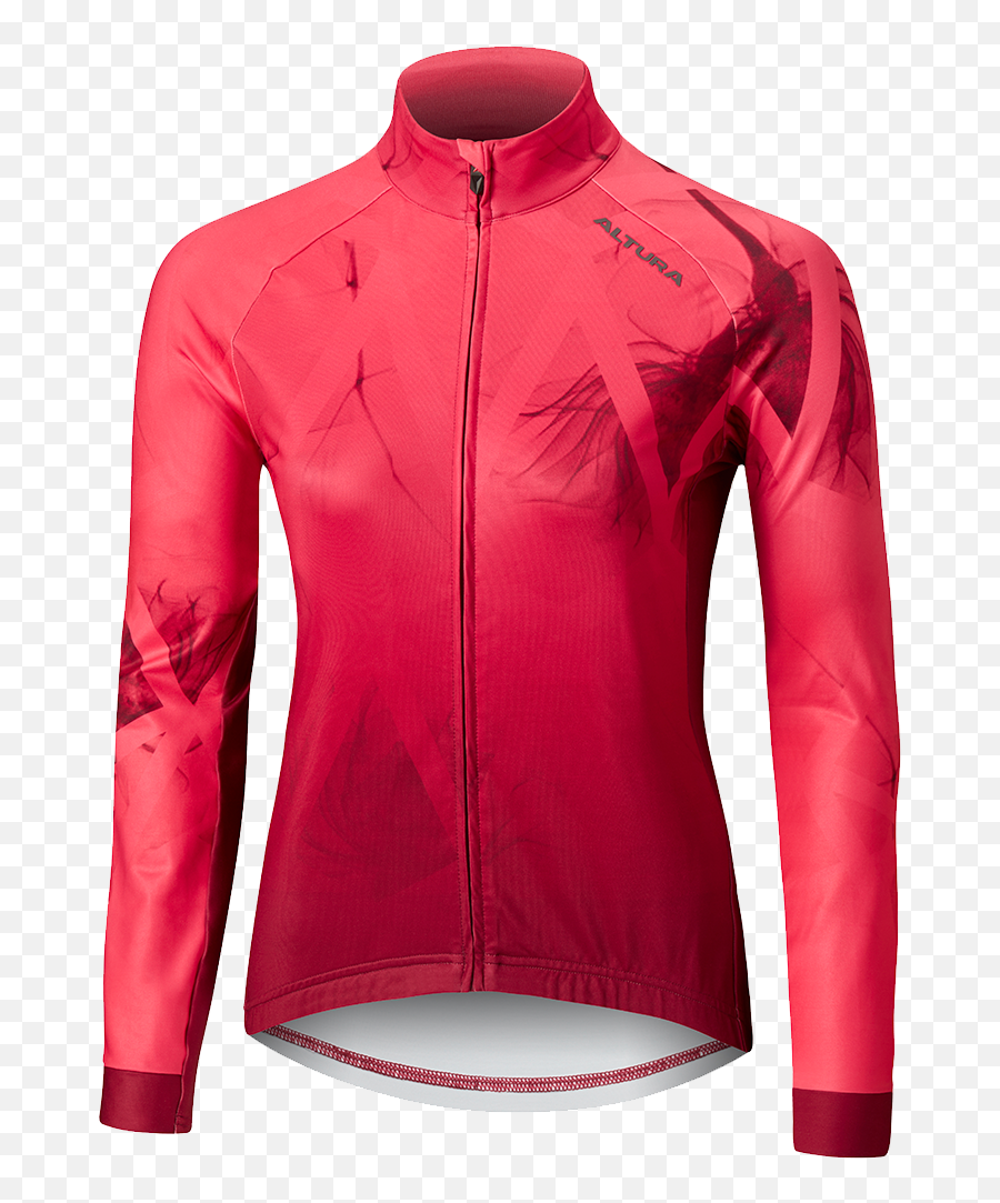 Altura Icon Foilage Ls Women Jersey Pink - Long Sleeve Png,Icon Biker Jacket