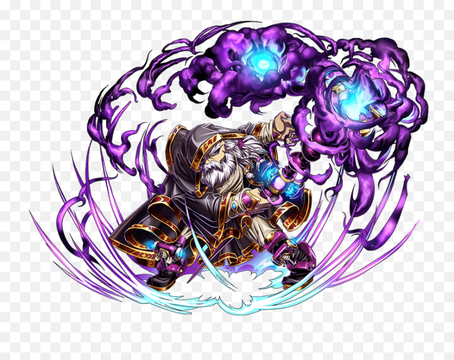 Wizard Merlin Brave Frontier Wiki Fandom - Wizard Merlin Brave Frontier Png,Conqueror Karma Icon