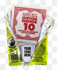 The Great Gear Giveaway Ernie Ball - Strings Inside png