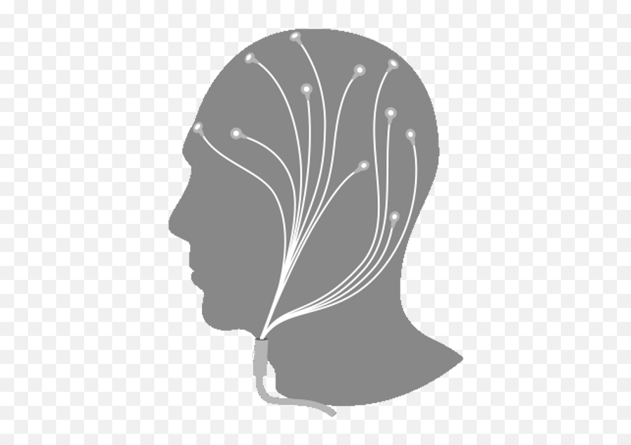 Eeg U0026 Ecg - Hair Design Png,Face Silhouette Icon