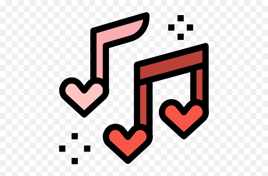 Music Notes - Free Music Icons Girly Png,Music Notes Icon