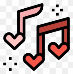 Music Notes - Free music icons Girly png