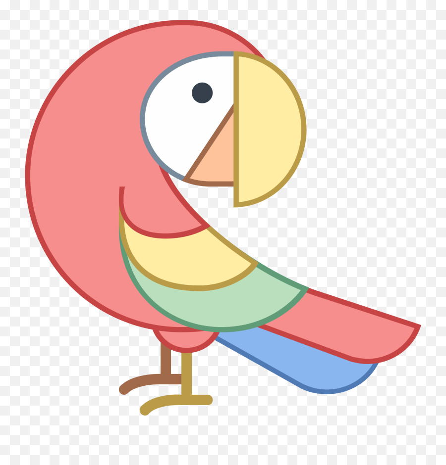 Parrot Icon - Portable Network Graphics Clipart Full Size Soft Png,Parrot Icon