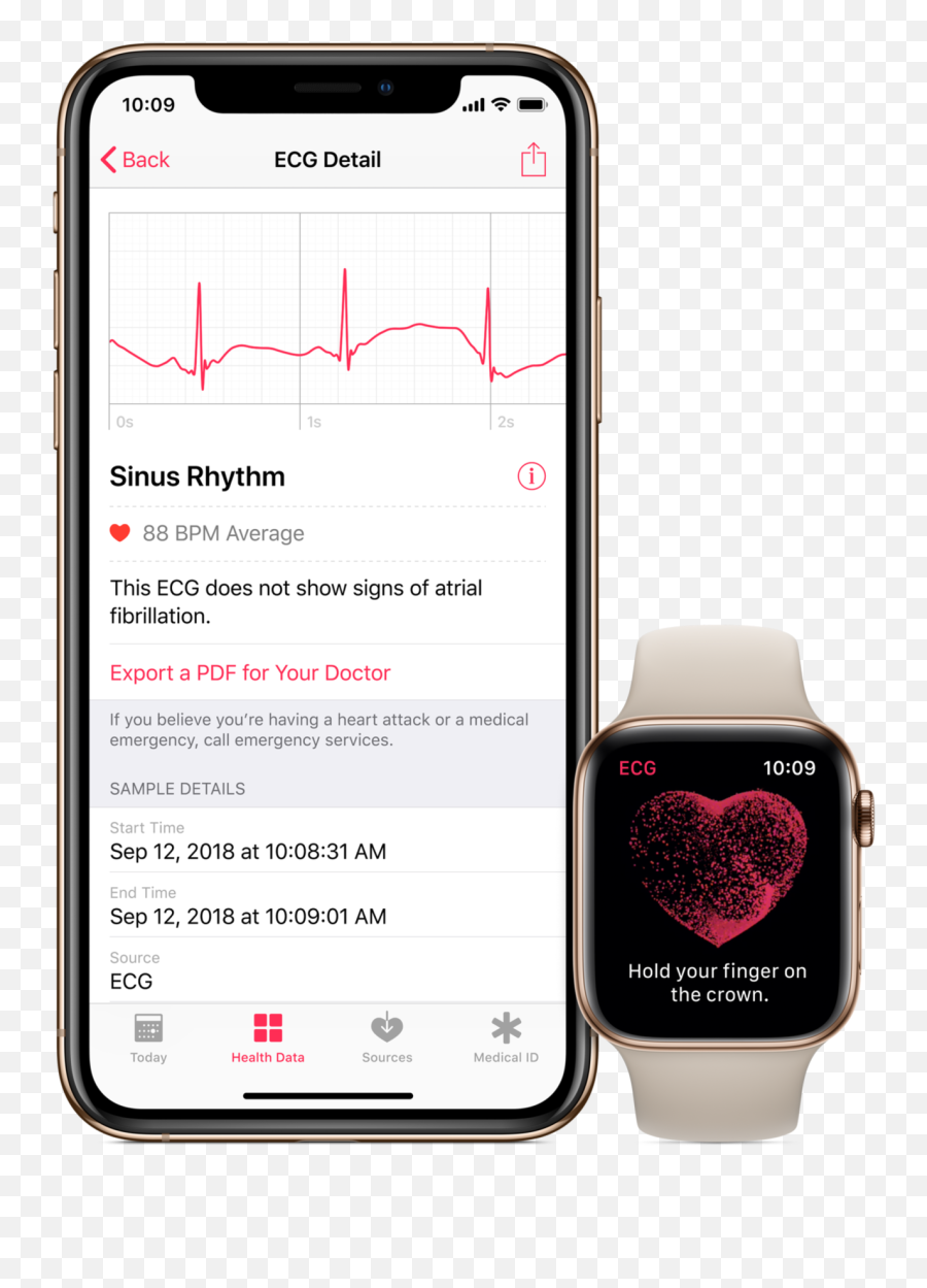 The Apple Watch Can Take Your Ekg Starting Today Png Icon