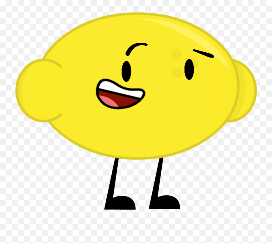 Download Hd Lemon Clipart Yellow Object - Comics Transparent Bfdi Lemon Png,Lemon Clipart Png