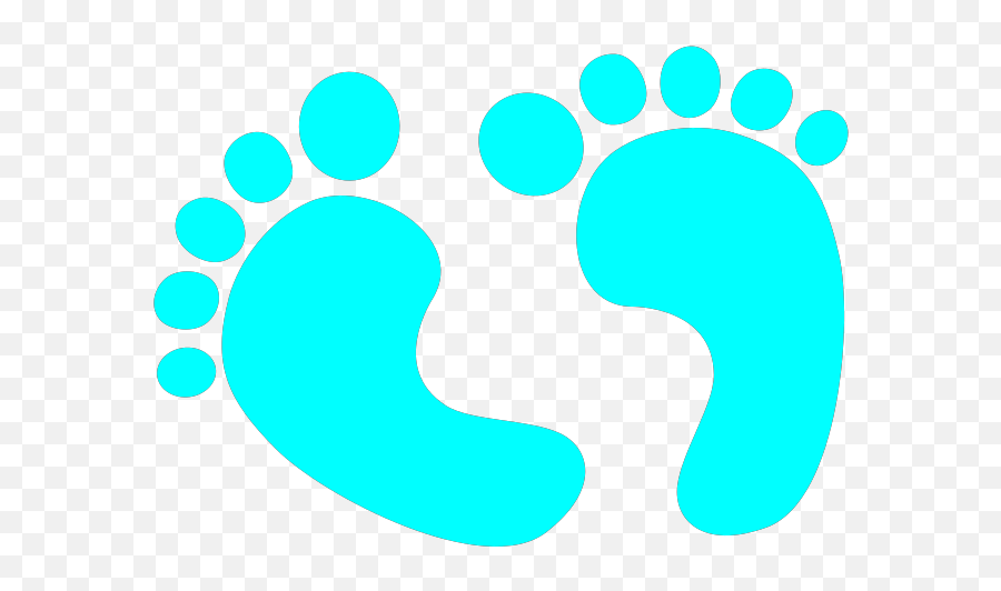 Blue Baby Feet Svg Clip Arts Download - Baby Shower Png,Baby Feet Png