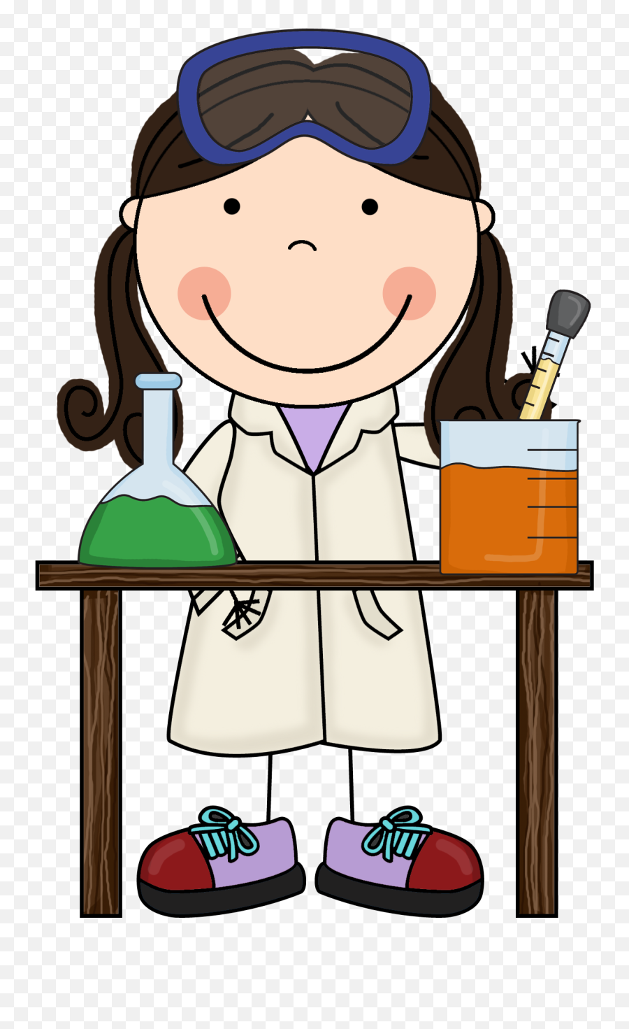 Scientist Clipart Png 4 Image - English Subject Title Page,Scientist Clipart Png