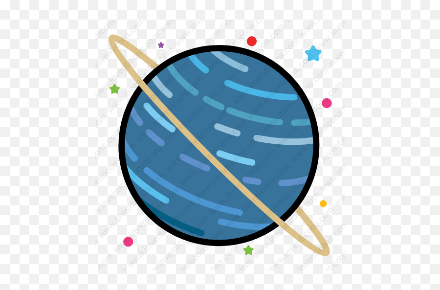 Download Uranus Vector Icon Inventicons - Clip Art Png,Uranus Png