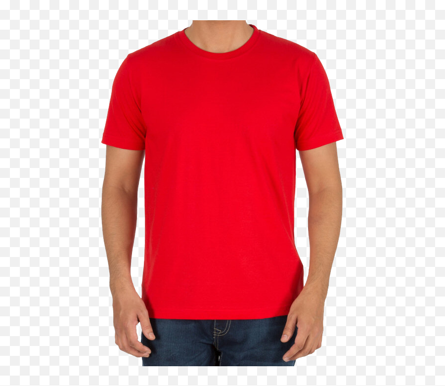 plain tshirt red