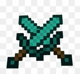 Minecraft Diamond Sword Transparent - Swords png
