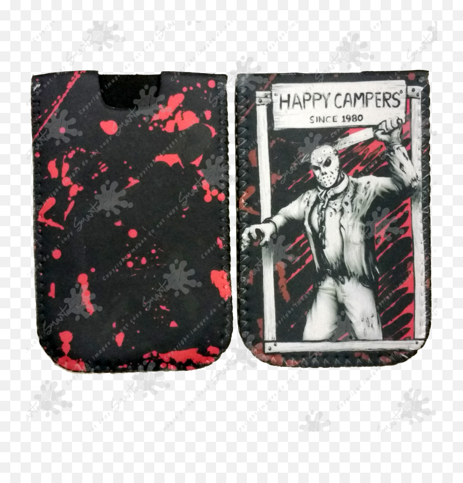 Sfx Happy Campers Jason Voorhees Phone Pouch - Wallet Png,Jason Vorhees Png