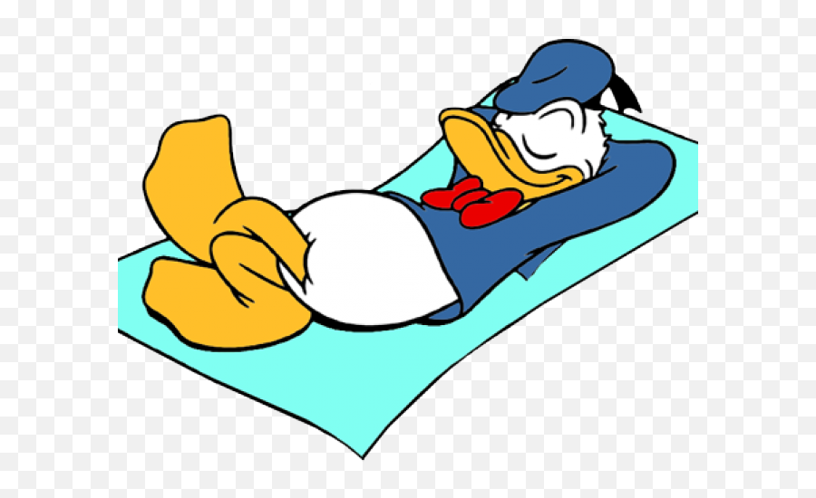 Donald Duck Png Sticker Clipart - Donald Duck On Beach,Daisy Duck Png