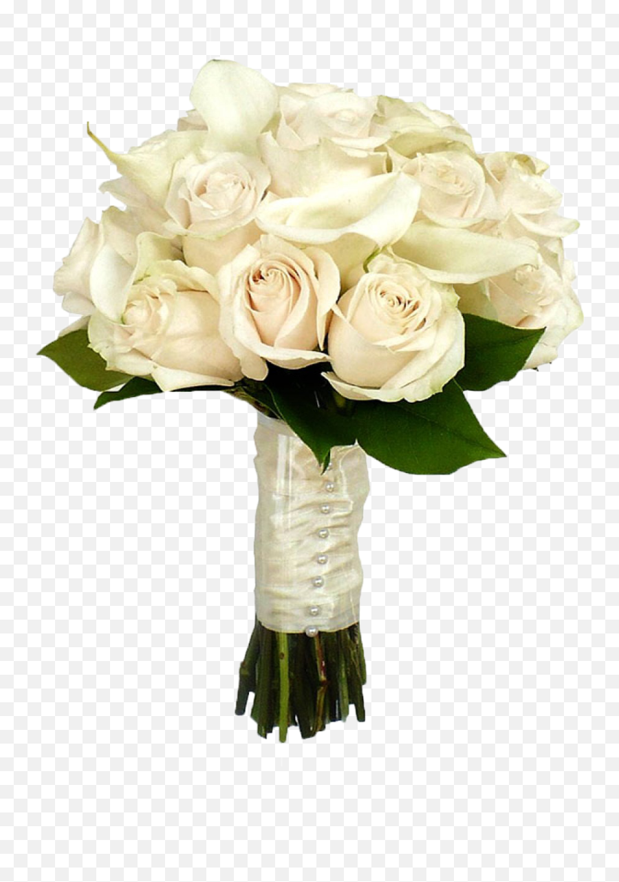 Bouquet Of Roses Png - Bouquet Of Flowers White Roses Transparent,White Roses Png