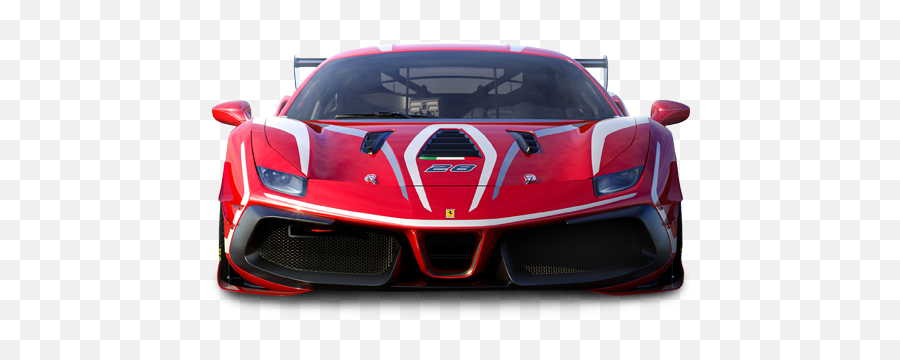 Cars - Ferrari Corse Clienti Ferrari 488 Evo Png,Ferrari Car Logo