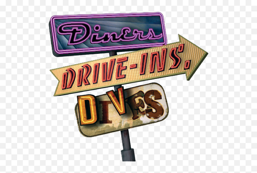 Featured Loops - Guy Fieri Diners Drive Ins And Dives Logo Png,Guy Fieri Png