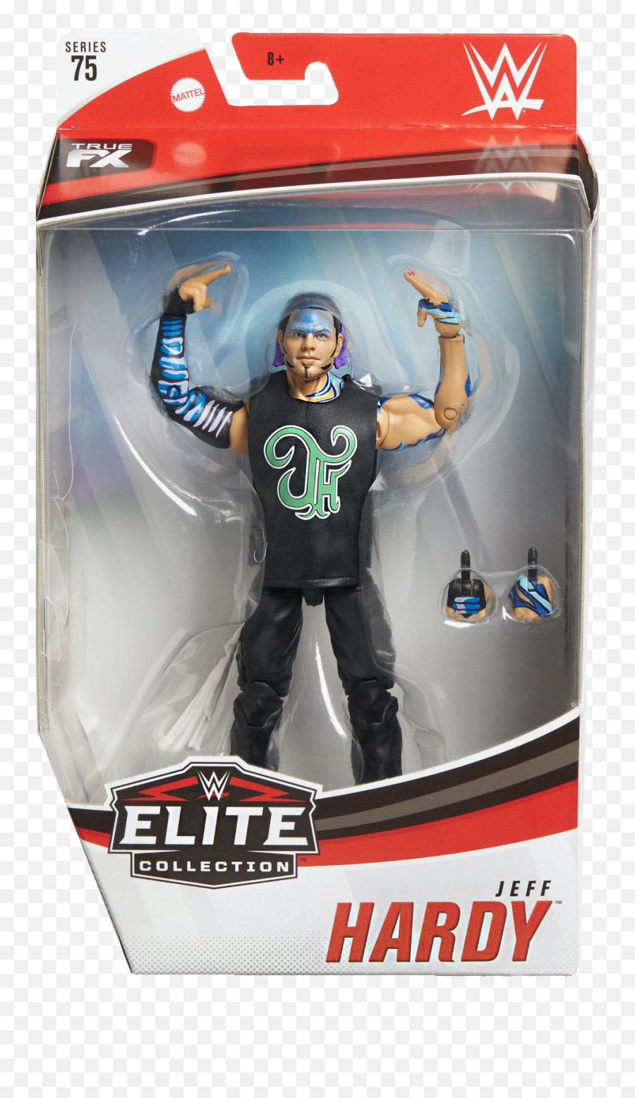 Wwe Elite Collection 75 Jeff Hardy Bulletproof Villain - Seth Rollins Action Figure Elite Png,Jeff Hardy Png