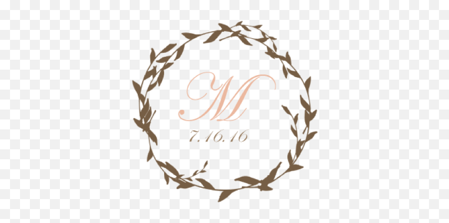 Wedding Logo U2014 Laura Smith - Free Printable Printable Birthday Cards For Him Png,Place Setting Png