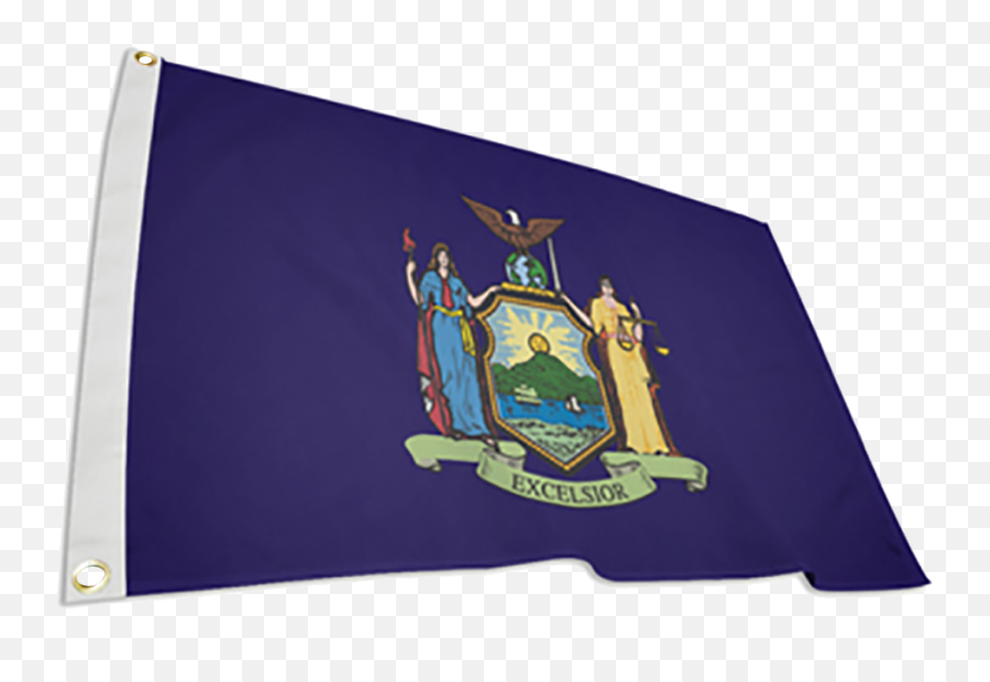 New York State Flag U2013 Bestflagcom - Emblem Png,New York State Png