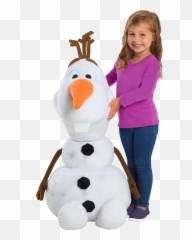 This U0027frozen 2u0027 Giant Olaf Plush Is Here To Melt Your - Frozen 2 Toys Olaf Png,Frozen 2 Png