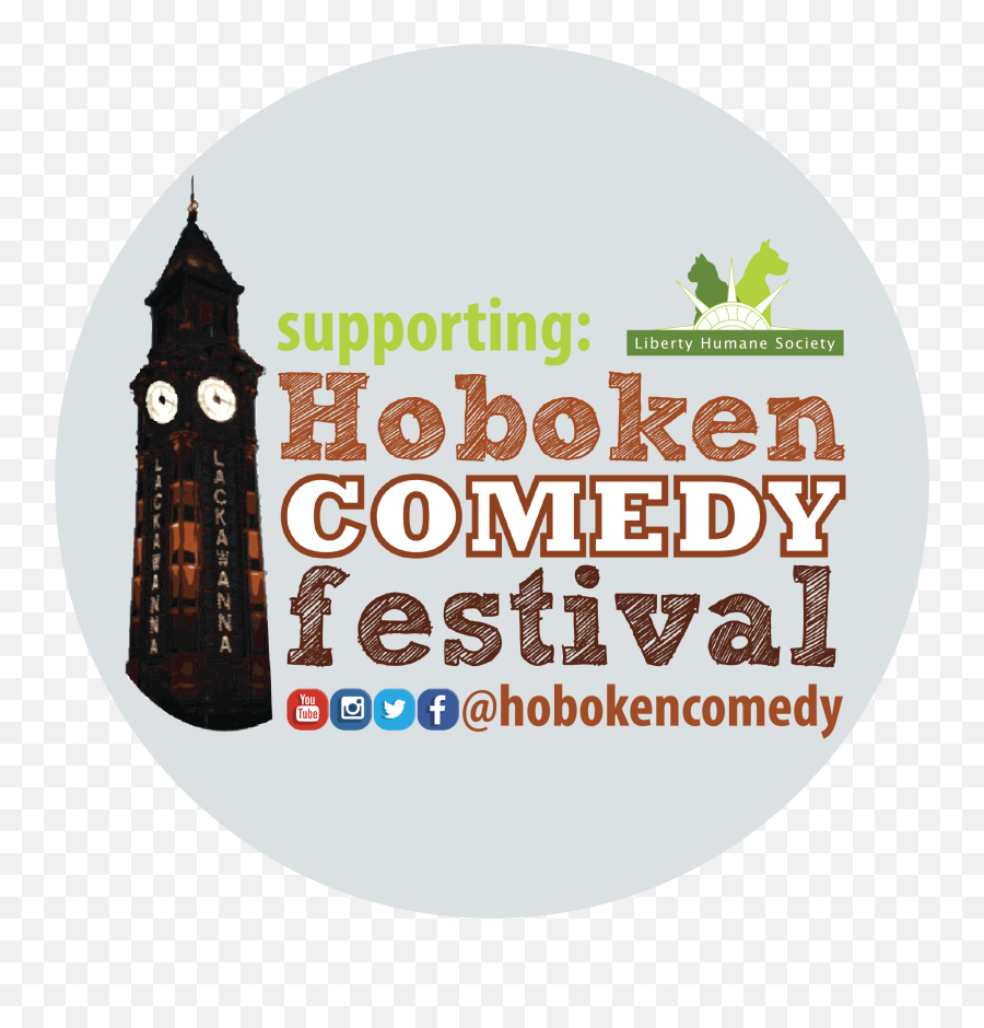 Hoboken Comedy Festival - Liberty Humane Society Clock Tower Png,Comedy Central Logo Png