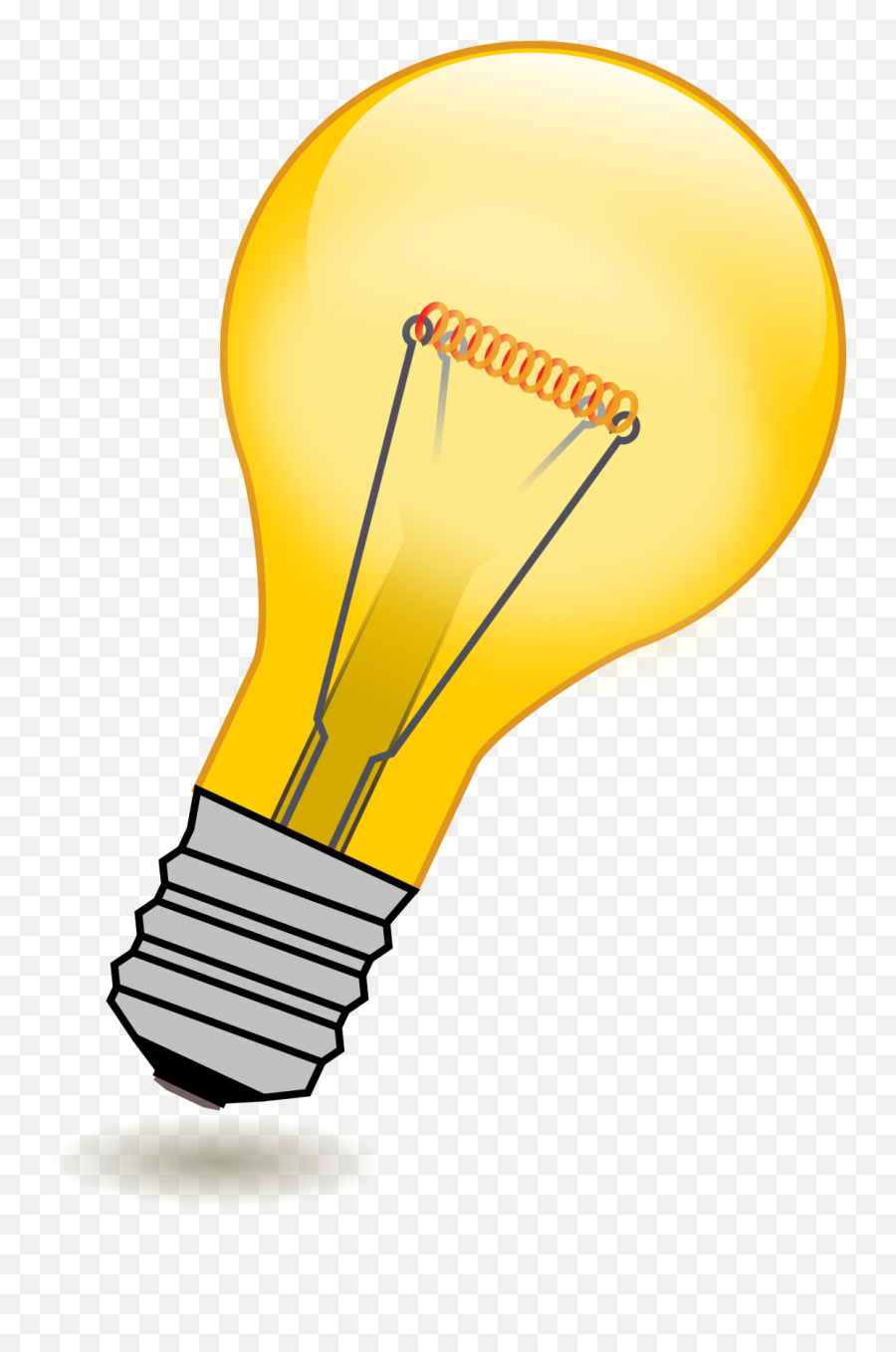 Filelight Bulb Icon Tipssvg - Wikimedia Commons Light Bulb Png,Lightbulb Icon Png